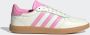 Adidas Breaknet Sleek meisjes sneakers wit roze 1 3 Uitneembare zool - Thumbnail 10