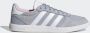 Adidas Breaknet suede dames sneakers grijs wit Echt leer Uitneembare zool - Thumbnail 11