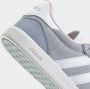 Adidas Breaknet suede dames sneakers grijs wit Echt leer Uitneembare zool - Thumbnail 26
