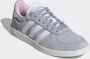 Adidas Breaknet suede dames sneakers grijs wit Echt leer Uitneembare zool - Thumbnail 12