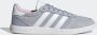 Adidas Breaknet suede dames sneakers grijs wit Echt leer Uitneembare zool - Thumbnail 13