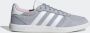 Adidas Breaknet suede dames sneakers grijs wit Echt leer Uitneembare zool - Thumbnail 14
