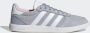 Adidas Breaknet suede dames sneakers grijs wit Echt leer Uitneembare zool - Thumbnail 15