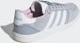 Adidas Breaknet suede dames sneakers grijs wit Echt leer Uitneembare zool - Thumbnail 18