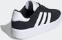 Adidas Sportswear Court Silk Schoenen Dames Zwart - Thumbnail 7
