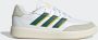 Adidas Courtblock heren sneakers wit groen 1 3 Uitneembare zool - Thumbnail 7