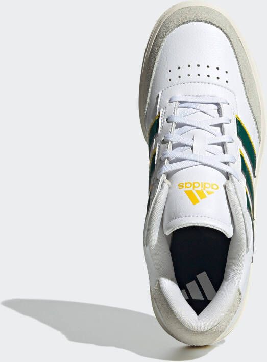 Adidas Courtblock heren sneakers wit groen 1 3 Uitneembare zool - Foto 9