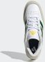 Adidas Courtblock heren sneakers wit groen 1 3 Uitneembare zool - Thumbnail 9