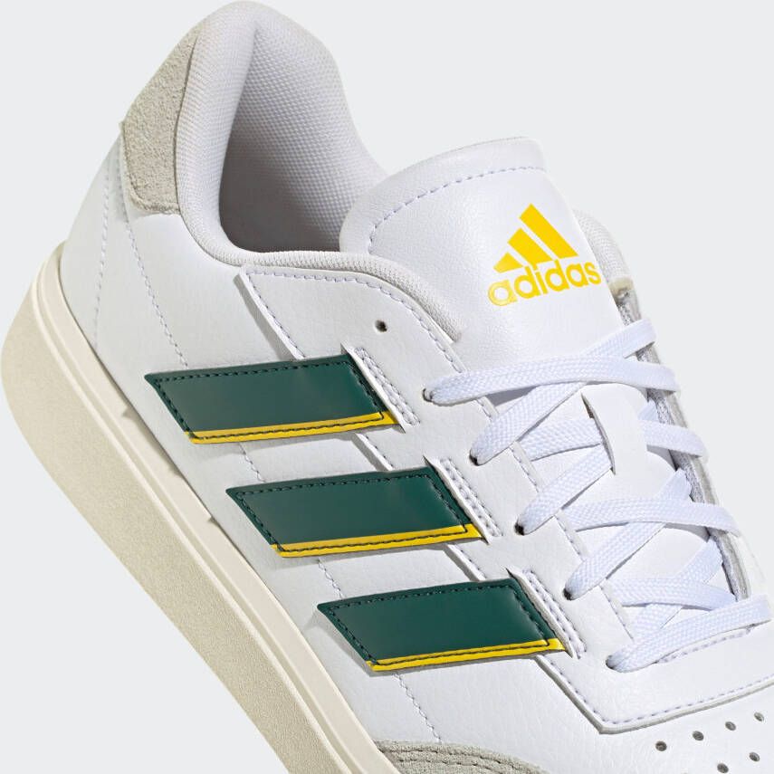 Adidas Courtblock heren sneakers wit groen 1 3 Uitneembare zool - Foto 13