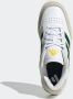 Adidas Courtblock heren sneakers wit groen 1 3 Uitneembare zool - Thumbnail 9