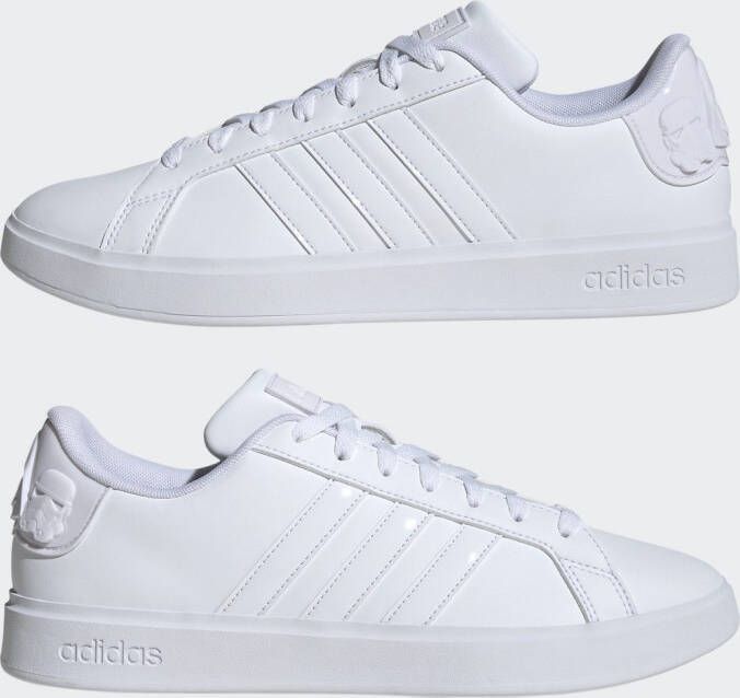 adidas Sportswear Sneakers ADIDAS STAR WARS GRAND COURT SCHOEN Design geïnspireerd op de adidas Superstar
