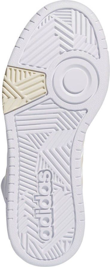 Adidas Hoops 3.0 Mid dames sneaker wit geel 1 3 Uitneembare zool - Foto 6