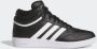 Adidas Sportswear Hoops 4.0 Mid Schoenen Unisex Zwart - Thumbnail 4