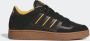 Adidas Rapid Court Low heren sneakers zwart geel - Thumbnail 4