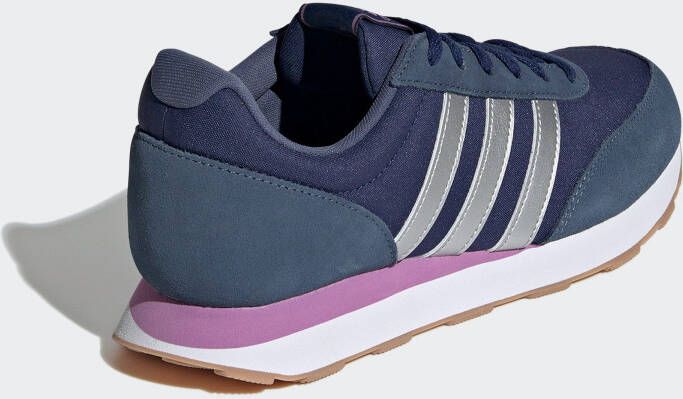 Adidas Sportswear Run 60's 3.0 sneakers grijsblauw zilver metallic lila - Foto 7