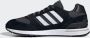 Adidas Sportswear Run 80s sneakers zwart wit grijs - Thumbnail 6