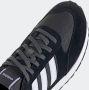 Adidas Sportswear Run 80s sneakers zwart wit grijs - Thumbnail 7