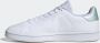 Adidas Urban Court dames sneakers wit mintgroen 1 3 Uitneembare zool - Thumbnail 8