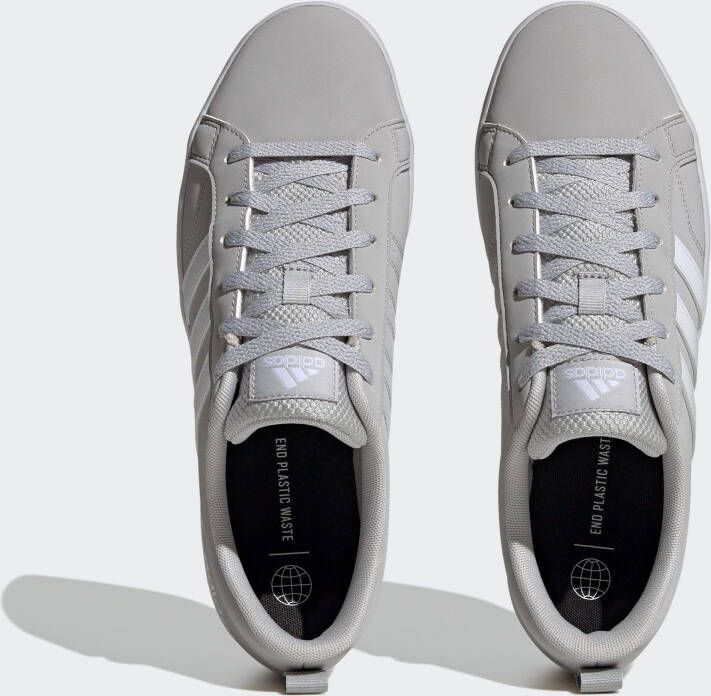 Adidas VS Pace heren sneakers lichtgrijs 2 3 Echt leer Uitneembare zool - Foto 12