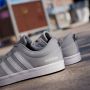 Adidas VS Pace heren sneakers lichtgrijs 2 3 Echt leer Uitneembare zool - Thumbnail 14