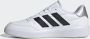 Adidas Sportswear Courtblock Schoenen Dames Wit - Thumbnail 7