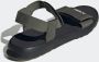 Adidas Terrex Hydroterra Light outdoor sandalen zwart olijfgroen - Thumbnail 17