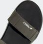 Adidas Terrex Hydroterra Light outdoor sandalen zwart olijfgroen - Thumbnail 23