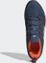 Adidas Performance Terrex Tracerocker 2.0 Goretex wandelschoenen donkerblauw grijs oranje - Thumbnail 6