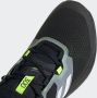 Adidas Terrex Two Flow Trail Running Schoenen Core Black Crystal White Solar Yellow Dames - Thumbnail 6
