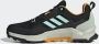 Adidas Terrex AX4 GTX Wandelschoenen Core Black Semi Flash Aqua Preloved Yellow - Thumbnail 6