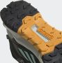 Adidas Terrex AX4 Mid GTX Wandelschoenen Heren Core Black Semi Flash Aqua Preloved Yellow - Thumbnail 9