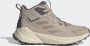 Adidas Terrex Trailmaker 2.0 Mid Leather Wandelschoenen Beige 1 3 Man - Thumbnail 3