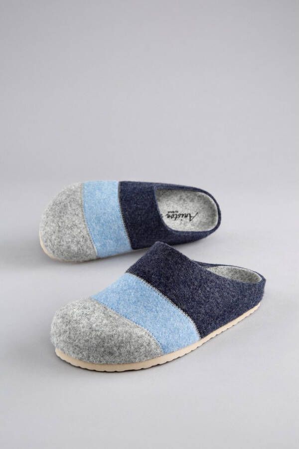 Aniston SHOES Clogs Panal pantoffel homeslipper in patchwork-uitstraling