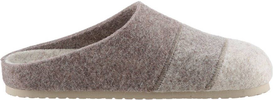 Aniston SHOES Clogs Panal pantoffel homeslipper in patchwork-uitstraling