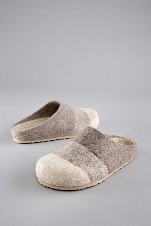 Aniston SHOES Clogs Panal pantoffel homeslipper in patchwork-uitstraling