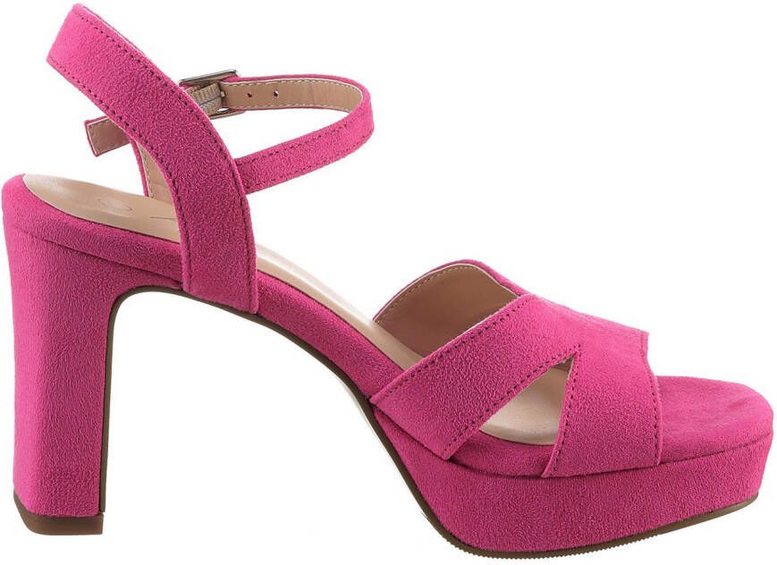 Aniston SHOES Highheel sandaaltjes zomerschoen avond sandaal sleehak nieuwe collectie
