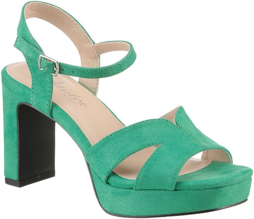 Aniston SHOES Highheel sandaaltjes zomerschoen avond sandaal sleehak nieuwe collectie