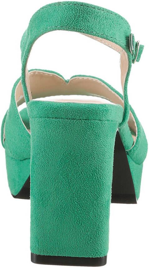 Aniston SHOES Highheel sandaaltjes zomerschoen avond sandaal sleehak nieuwe collectie