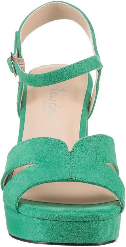 Aniston SHOES Highheel sandaaltjes zomerschoen avond sandaal sleehak nieuwe collectie