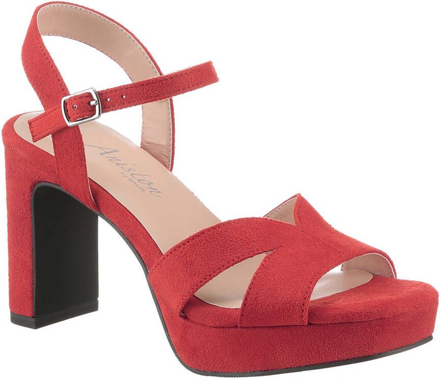 Aniston SHOES Highheel sandaaltjes zomerschoen avond sandaal sleehak nieuwe collectie