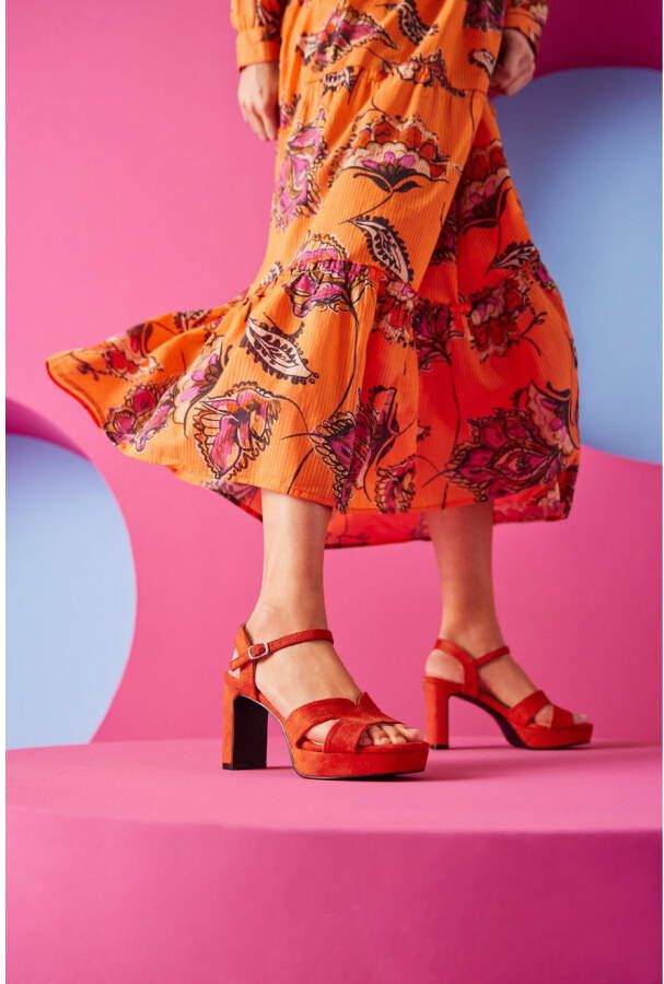 Aniston SHOES Highheel sandaaltjes zomerschoen avond sandaal sleehak nieuwe collectie
