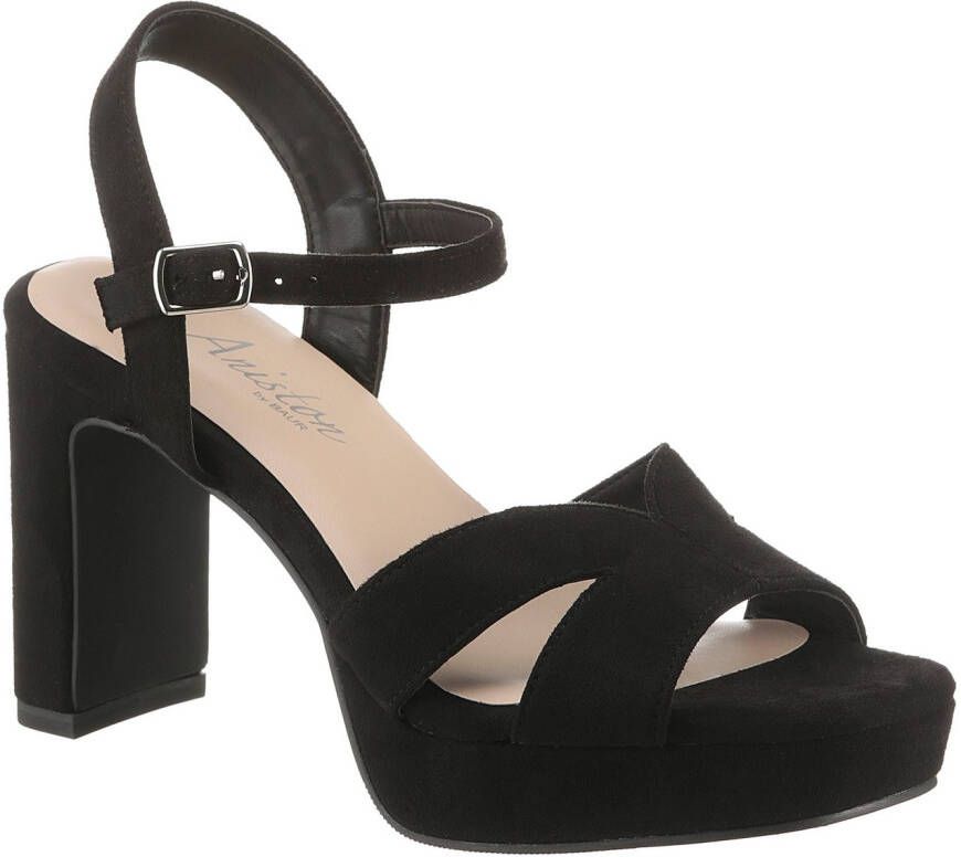 Aniston SHOES Highheel sandaaltjes zomerschoen avond sandaal sleehak nieuwe collectie