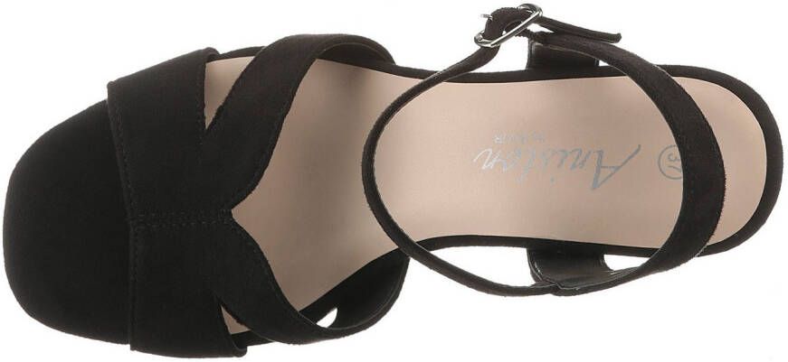 Aniston SHOES Highheel sandaaltjes zomerschoen avond sandaal sleehak nieuwe collectie