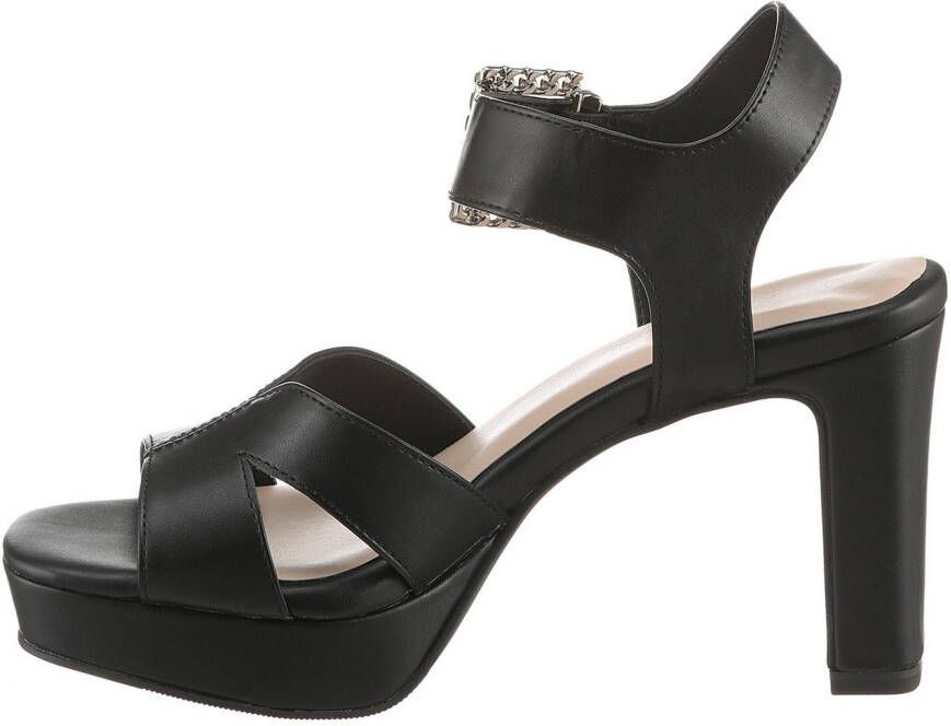 Aniston SHOES Sandaaltjes sandaal feestdag schoen sleehak nieuwe collectie