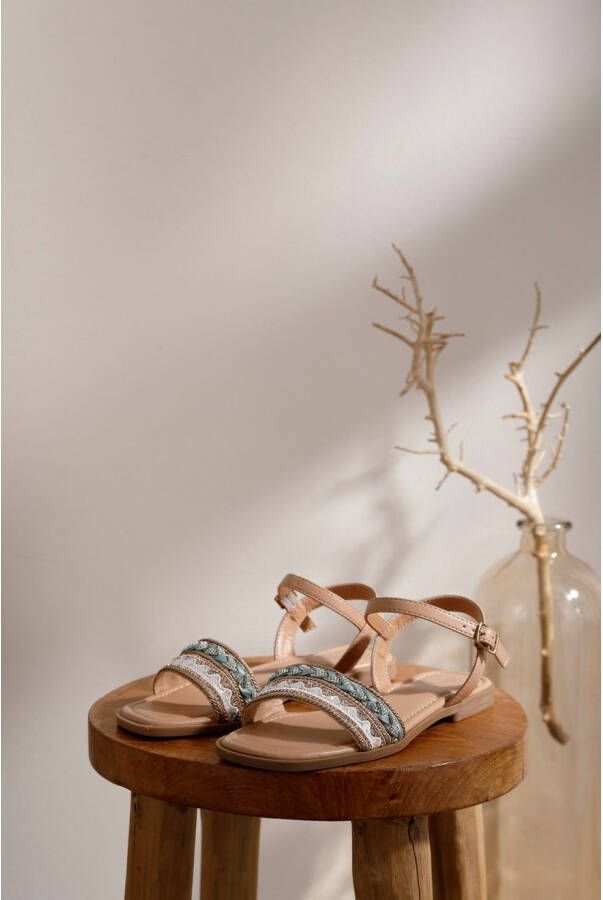 Aniston SHOES Sandalen zomer schoen sandalette glitterstenen nieuwe collectie