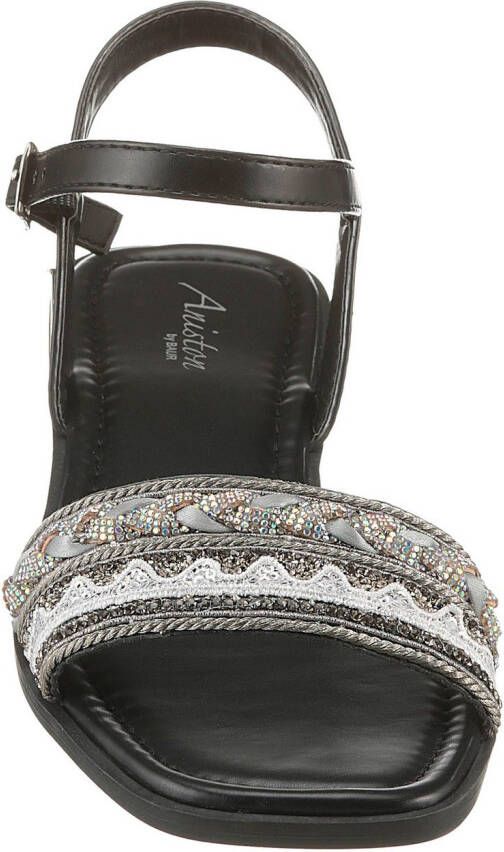 Aniston SHOES Sandalen zomer schoen sandalette glitterstenen nieuwe collectie