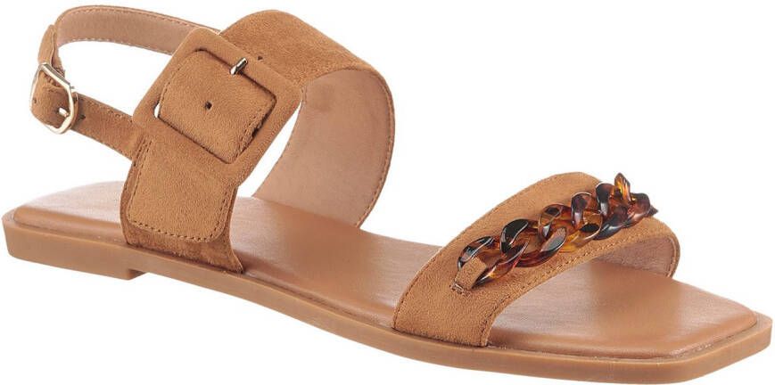 Aniston SHOES Sandalen zomer schoen sandalette sierketting nieuwe collectie