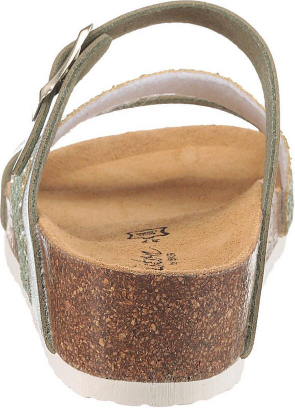 Aniston SHOES Sleehakmuiltjes zomerschoen strandschoen huisschoen glitter nieuwe collectie