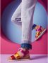 Aniston SHOES Sleehaksandaaltjes sandaal zomerschoen klittenbandschoen metallic-look nieuwe collectie - Thumbnail 2