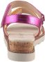 Aniston SHOES Sleehaksandaaltjes sandaal zomerschoen klittenbandschoen metallic-look nieuwe collectie - Thumbnail 5